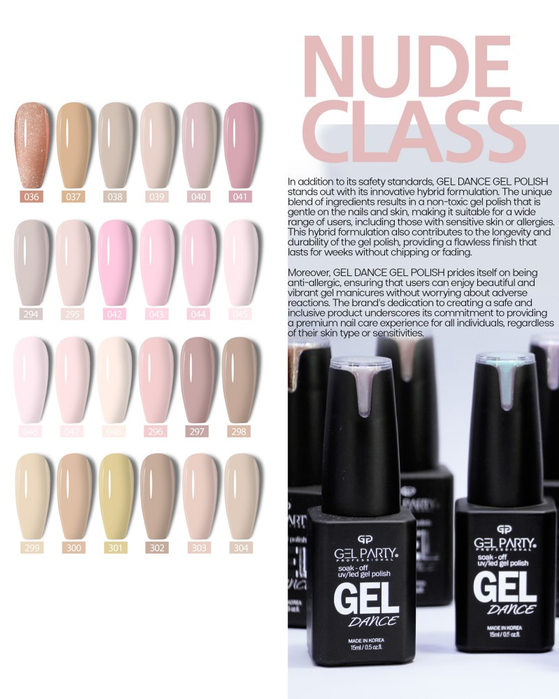 GEL PARTY Nude Gel Polish Collection
